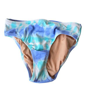 J. Crew Factory Girls Tie-Dye Bikini Bottoms Size 8 NWOT